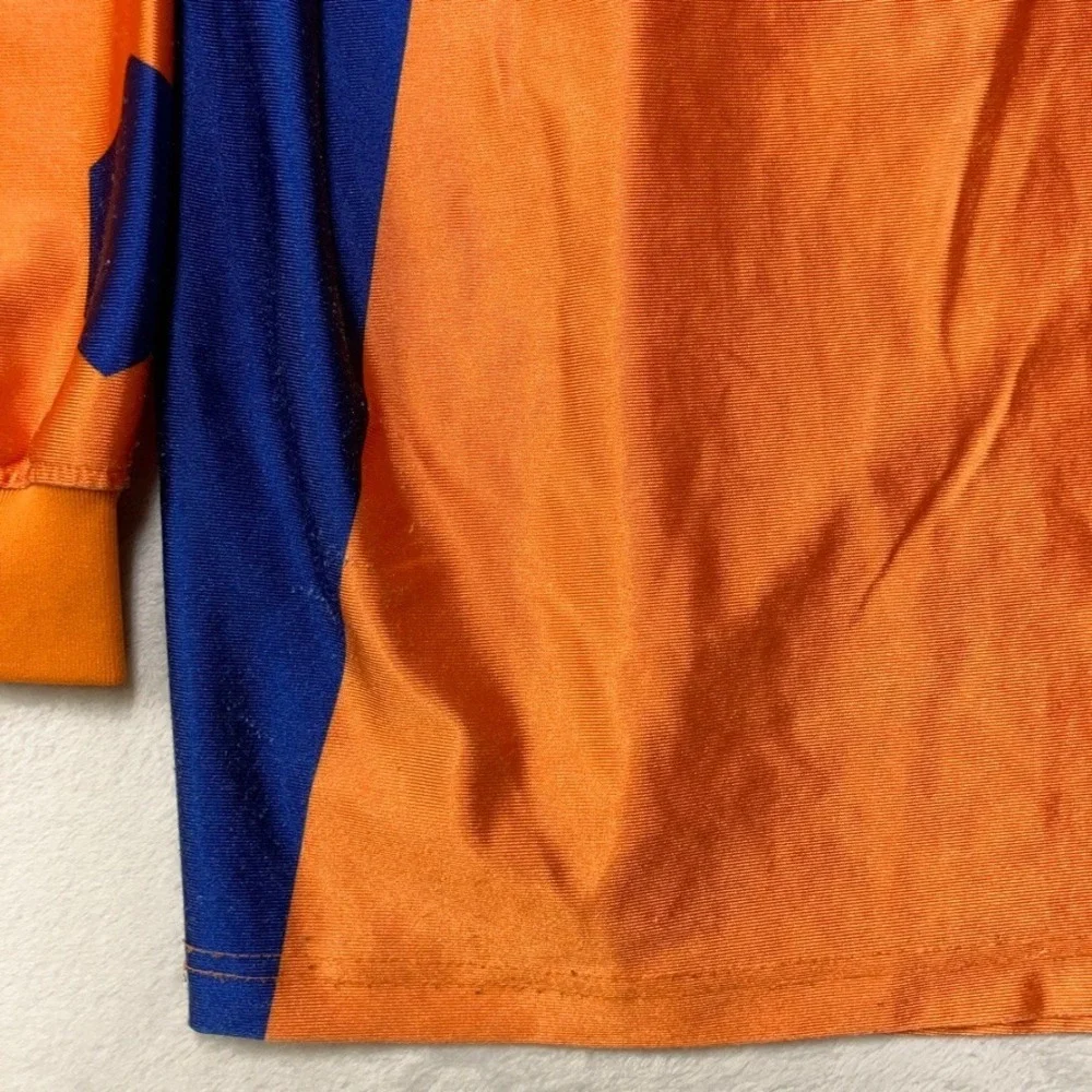 Vintage 90s adidas Jersey Shiny Silky Dazzle Shirt Soccer Goalkeeper Mens L